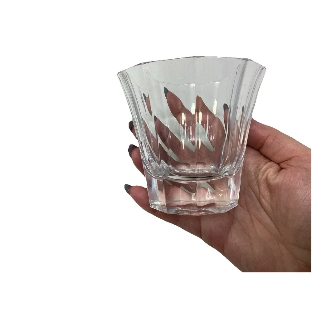 Mikasa Crystal Set Of (2) Double Old Fashioned 4